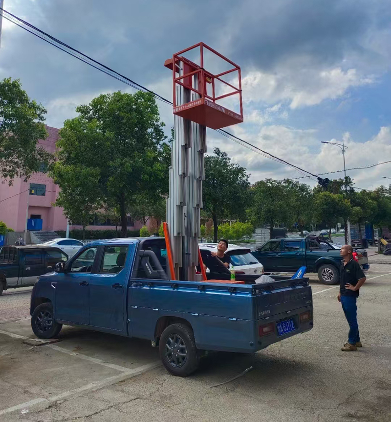 阳泉车载铝合金式高空作业车