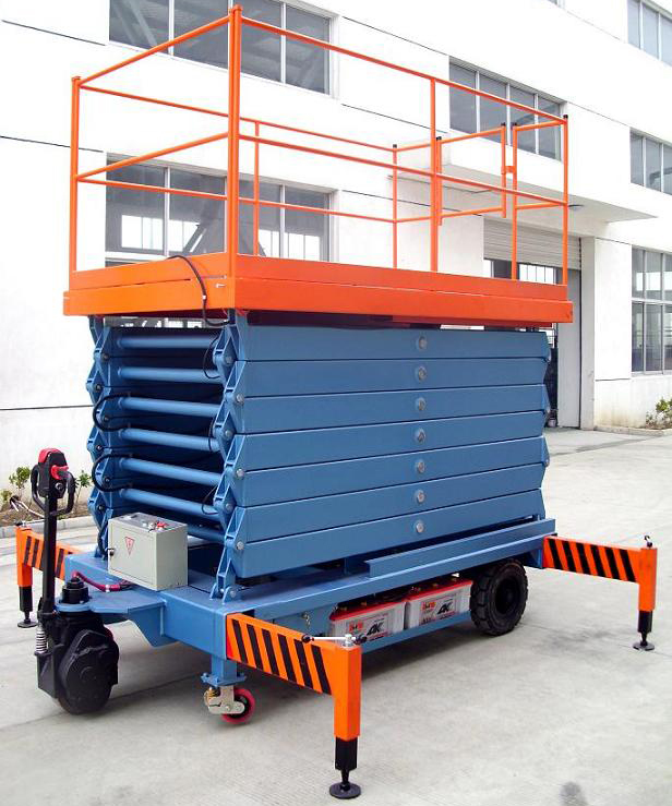阳泉助力行走剪叉式高空作业平台